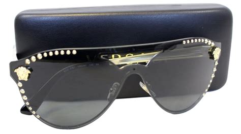 womens black and gold versace sunglasses|Versace sunglasses prices.